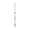 Branded Promotional SWAN PEN in Blue Pen From Concept Incentives.