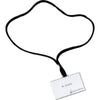 Branded Promotional LANYARDBADGE in Transparent Name Badge Holder From Concept Incentives.