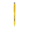 Branded Promotional DOTT PEN in Yellow Pen From Concept Incentives.