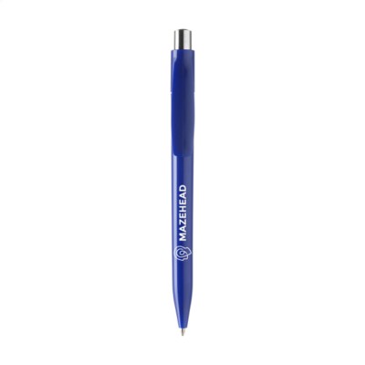 Branded Promotional DOTT PEN in Dark Blue Pen From Concept Incentives.