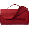 Branded Promotional FLEECE TRAVEL PICNIC BLANKET in Red Blanket From Concept Incentives.