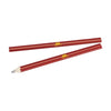 Branded Promotional CARPENTER WOOD PENCIL in Red Pencil From Concept Incentives.