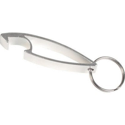 Branded Promotional LIFTUP BOTTLE OPENER in Silver Bottle Opener From Concept Incentives.