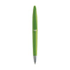 Branded Promotional SWAN COLOUR BALL PEN in Lime Pen From Concept Incentives.