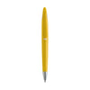 Branded Promotional SWAN COLOUR PEN in Yellow Pen From Concept Incentives.