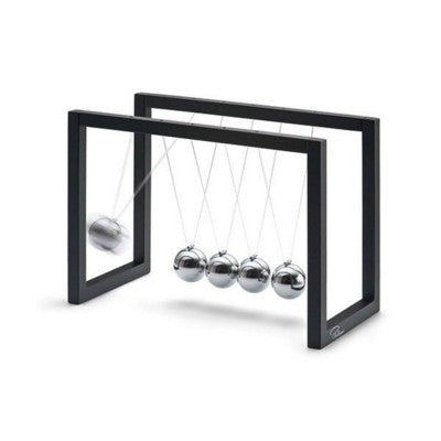 Branded Promotional PHILIPPI BALLANCE NEWTONS CRADLE in Silver Newtons Cradle From Concept Incentives.