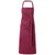 Branded Promotional VIERA APRON with 2 Pockets in Burgundy Apron From Concept Incentives.