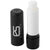 Branded Promotional DEALE LIP BALM STICK in Black Solid Lip Balm From Concept Incentives.