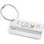 Branded Promotional DISCOVERY LUGGAGE TAG in Silver Luggage Tag From Concept Incentives.