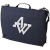 Branded Promotional FATHER CHRISTMAS SANTA FE 2-BUCKLE CLOSURE CONFERENCE BAG in Navy Bag From Concept Incentives.