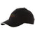 Branded Promotional CHALLENGE 6 PANEL SANDWICH CAP in Black Solid Baseball Cap From Concept Incentives.