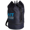 Branded Promotional IDAHO SAILOR ZIPPERED BOTTOM DUFFLE BAG in Navy Bag From Concept Incentives.