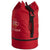 Branded Promotional IDAHO SAILOR ZIPPERED BOTTOM DUFFLE BAG in Red Bag From Concept Incentives.