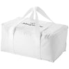 Branded Promotional LARVIK COOL BAG in White Solid Cool Bag From Concept Incentives.