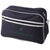 Branded Promotional SACRAMENTO 2-STRIPE MESSENGER BAG in Navy Bag From Concept Incentives.