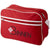 Branded Promotional SACRAMENTO 2-STRIPE MESSENGER BAG in Red Bag From Concept Incentives.