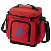 Branded Promotional HELSINKI COOL BAG in Red Cool Bag From Concept Incentives.