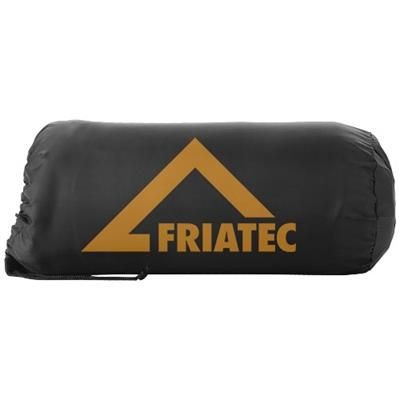 Branded Promotional HUGGY FLEECE PLAID PICNIC BLANKET with Carry Pouch in Orange Blanket From Concept Incentives.