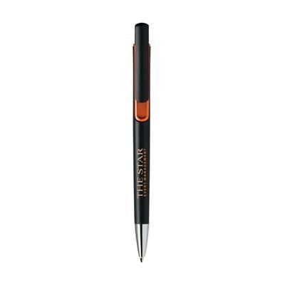 Branded Promotional ACCENTA BALL PEN in Orange Pen From Concept Incentives.