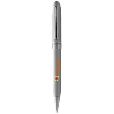 Branded Promotional BRISTOL BALL PEN in Silver Pen From Concept Incentives.