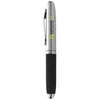 Branded Promotional VIENNA BALL PEN in Silver-black Solid Pen From Concept Incentives.