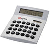 Branded Promotional FACE-IT CALCULATOR in Silver Calculator From Concept Incentives.