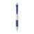 Branded Promotional CURVEY PEN in Dark Blue Pen From Concept Incentives.