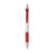 Branded Promotional CURVEY PEN in Red Pen From Concept Incentives.