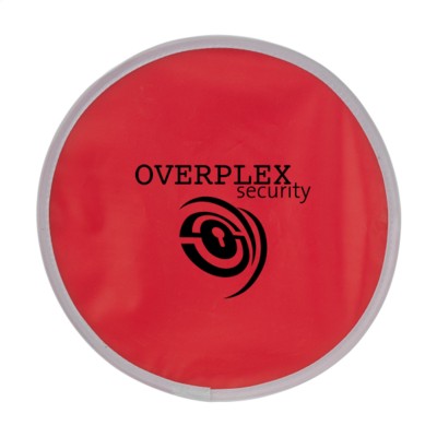 Branded Promotional POPUP FRISBEE in Red Frisbee From Concept Incentives.