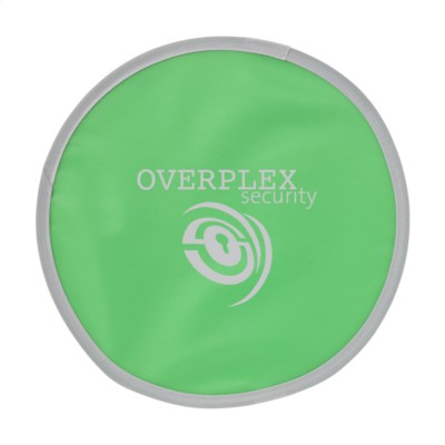 Branded Promotional POPUP FRISBEE in Green Frisbee From Concept Incentives.