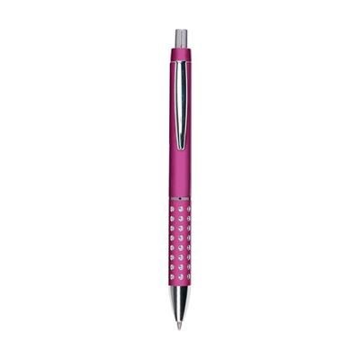 Branded Promotional GLAMOUR BALL PEN in Pink Pen From Concept Incentives.