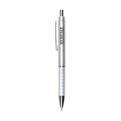 Branded Promotional GLAMOUR PEN in Silver Pen From Concept Incentives.