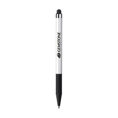 Branded Promotional TOUCHDOWN TOUCHPEN in Pearl Pen From Concept Incentives.