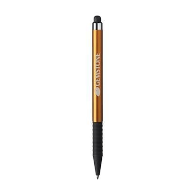 Branded Promotional TOUCHDOWN TOUCHPEN in Orange Pen From Concept Incentives.