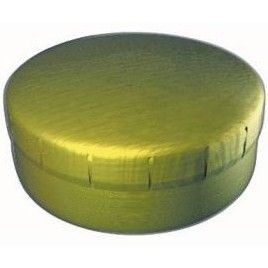 Branded Promotional CLIC CLAC MINTS TIN in Gold Finish Mints From Concept Incentives.