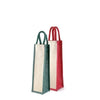 Branded Promotional LAMINATED JUTTON BAG with Dyed Jute Gusset Bag From Concept Incentives.