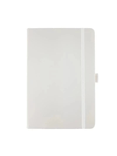 Branded Promotional ULTIMATE A5 NOTE BOOK in White Jotter From Concept Incentives