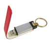 Branded Promotional LEATHER 4 USB FLASH DRIVE MEMORY STICK Memory Stick USB From Concept Incentives.