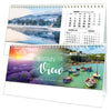 Branded Promotional BRITAIN IN VIEW DESK TOP CALENDAR Calendar From Concept Incentives.