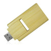 Branded Promotional BAMBOO TWIST 2 ECO FRIENDLY USB FLASH DRIVE MEMORY STICK Memory Stick USB From Concept Incentives.
