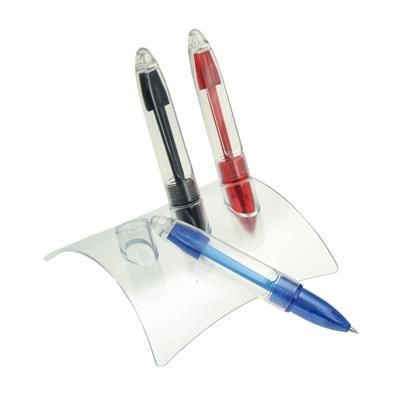 Branded Promotional FROSTED PEN HOLDER Pen From Concept Incentives.