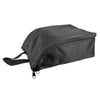 Branded Promotional LA ROCHELLE TOILETRY BAG in Black Nylon Cosmetics Bag From Concept Incentives.