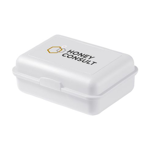 Branded Promotional LUNCHBREAK ECO LUNCHBOX in White from Concept Incentives