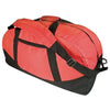 Branded Promotional PALMA SPORTS TRAVEL BAG HOLDALL in Red Polyester Bag From Concept Incentives.