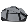 Branded Promotional PALMA SPORTS TRAVEL BAG HOLDALL in Grey Polyester Bag From Concept Incentives.