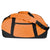 Branded Promotional PALMA SPORTS TRAVEL BAG HOLDALL in Orange Polyester Bag From Concept Incentives.