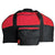 Branded Promotional SALAMANCA SPORTS TRAVEL BAG HOLDALL in Red Polyester Bag From Concept Incentives.