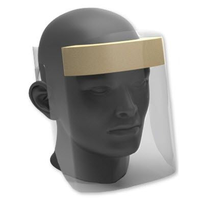 Branded Promotional REUSABLE VISOR Face Mask From Concept Incentives.