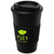 Branded Promotional AMERICANO¬Æ 350 ML THERMAL INSULATED TUMBLER with Grip in Black Solid Travel Mug From Concept Incentives.