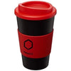 AMERICANO 350 ML THERMAL INSULATED TUMBLER with Grip in Black